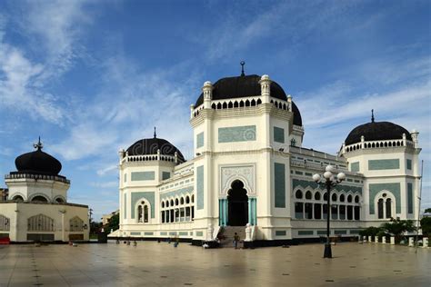 Masjid Raya, Medan stock image. Image of landscape, culture - 31890527 | Medan, Masjid ...