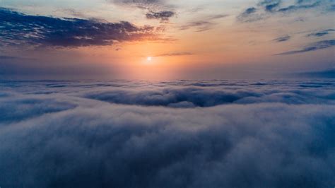 3840x2160 Sea Of Clouds Aerial View 5k 4k HD 4k Wallpapers, Images, Backgrounds, Photos and Pictures