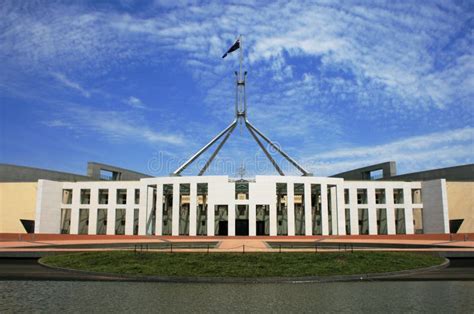 Australian Parliament Building, Canberra Stock Image - Image of house, rememberence: 13240749