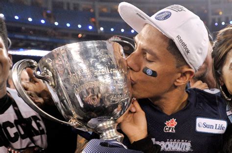 CHAD OWENS CFL s toronto argos most outstanding player | Canadian football league, Canadian ...