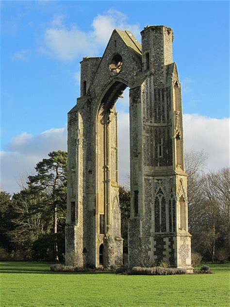 Walsingham Priory And The Snowdrop Walk