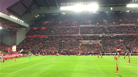 This is Anfield ! incredible stadium atmosphere - YouTube