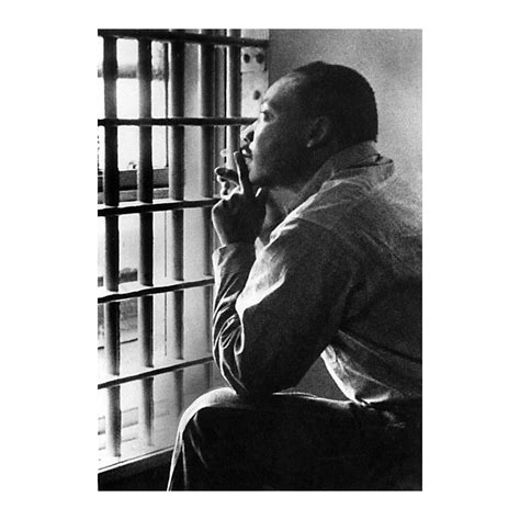 Martin Luther King Jr. in the Birmingham Jail by Everett Collection | The Black Art Depot