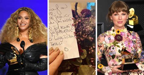 Taylor Swift Posted A Note From Beyoncé Thanking Her For Being “So Supportive” After Their ...