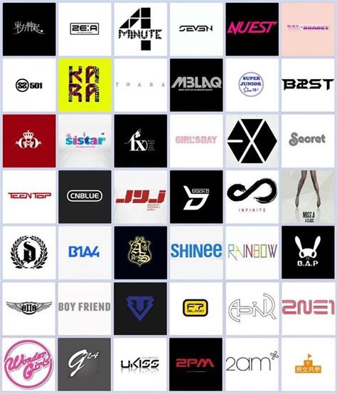 K-Pop logos | Kpopper, Fazer capa de celular, Kpop