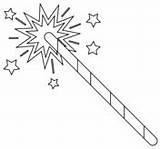 Magic Wand coloring Page  Free Printable Coloring Pages sketch template