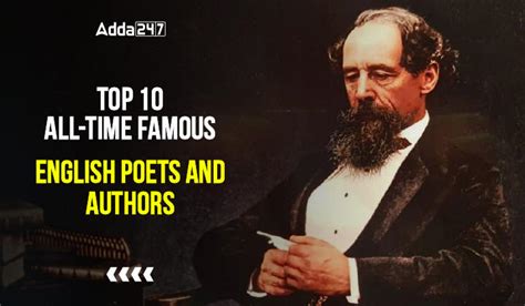 Top 10 All-Time Famous English Poets and Authors