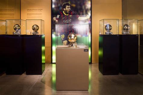 Leo Messi's fifth Ballon d'Or now part of the FC Barcelona Museum | FC Barcelona News