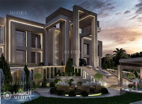 Luxury modern villa design in Dubai | Algedra Interior Design