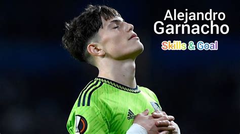 Alejandro Garnacho Skills & Goal - YouTube