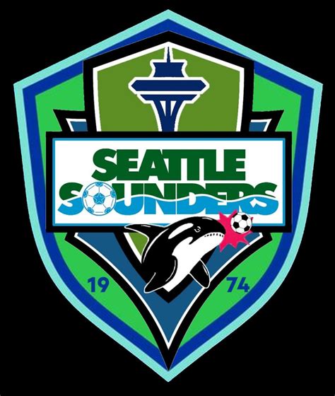 UPDATED! Elements from all Sounders logos in one logo : r/SoundersFC