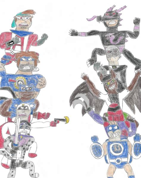 Superhero Clash by TUFFAgentShepherd on DeviantArt