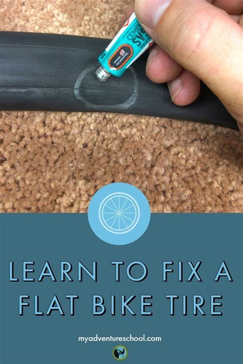 Learn to fix a flat bike tire | Bike tire, Bike, Tire