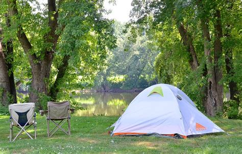 Waterfront Camping Along the James River