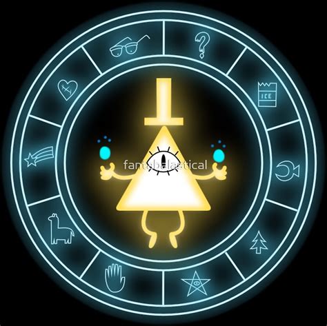 "Bill Cipher Wheel" by fantabalastical | Redbubble