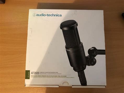 Audio Technica AT2020 Microphone + 2 XLR cables | in Middleton, West ...