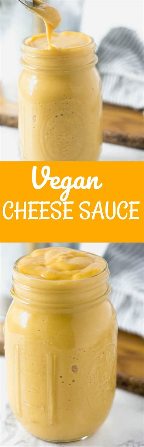 Vegan Cheese Sauce - Healthier Steps