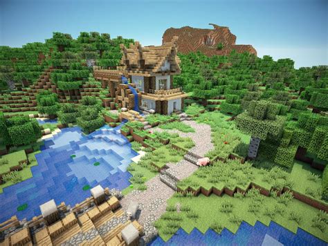 Village Farm Minecraft