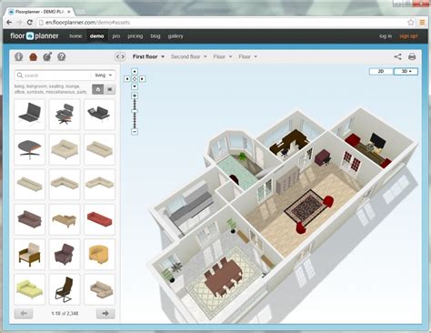 Online floorplanner in 3D - Klaas Nienhuis