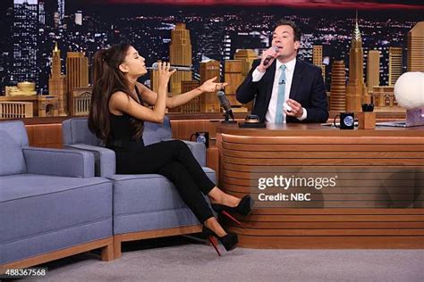 168 Ariana Grande Jimmy Fallon Photos & High Res Pictures - Getty Images