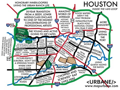 Cultural map of Houston | Houston map, Houston texas living, Houston ...