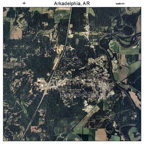 Aerial Photography Map of Arkadelphia, AR Arkansas