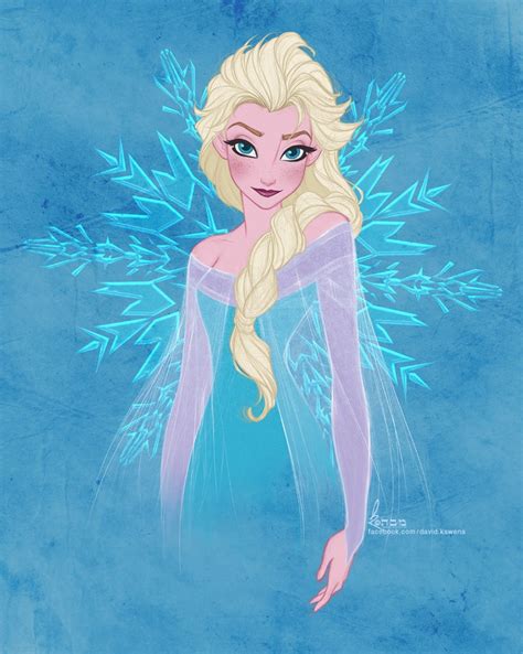 Ice queen elsa - Disney Princess Fan Art (36897393) - Fanpop