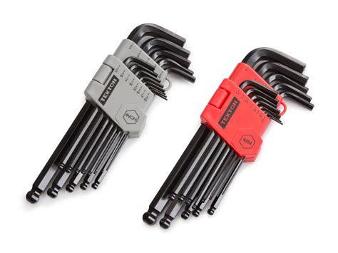 TEKTON Long Arm Ball End Hex Key Wrench Set, Inch/Metric, 26-Piece | 25282: Amazon.ca: Tools ...