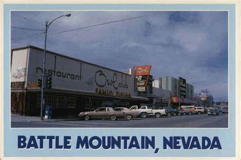 Battle Mountain, Nevada Postcard