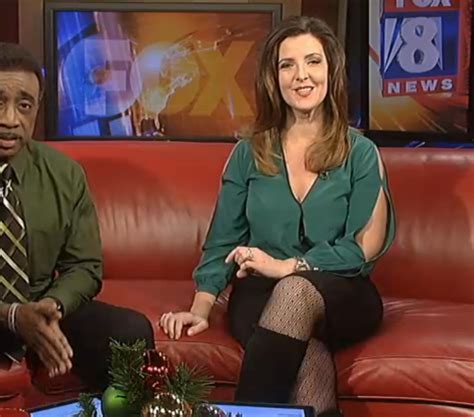 THE APPRECIATION OF BOOTED NEWS WOMEN BLOG : IT'S STACEY FREY'S TURN IN THE FOX 8 SPOTLIGHT