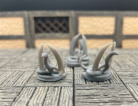 Flying Snake set of Three Tabletop RPG Mz4250 3D Printed Miniatures 28mm Scale - Etsy