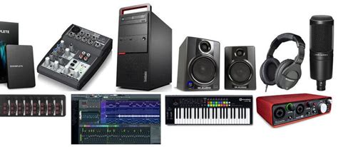 Music production equipment, studio equipment