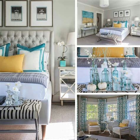 Aqua And Yellow Bedroom Ideas