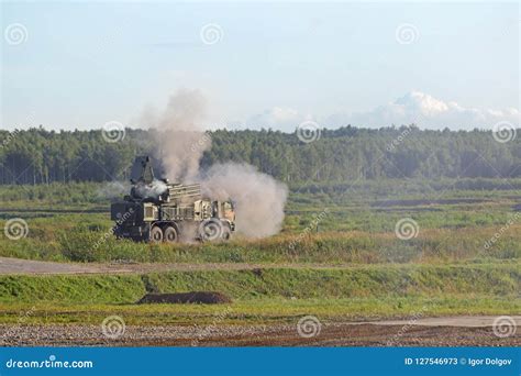 Pantsir-S1 editorial stock photo. Image of outdoors - 127546973