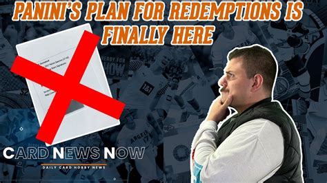 PANINI UNVEILS PLANS FOR REDEMPTIONS & PEOPLE ARE NOT HAPPY | CARD NEWS NOW 9-27-2022 - YouTube