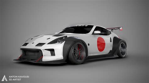 Nissan 370Z Widebody by Anton Kavousi