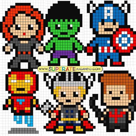 Pixel Art Avengers: 31 Idées et Designs Inspirants