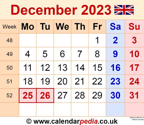 Calendar 2023 December Uk – Get Calendar 2023 Update