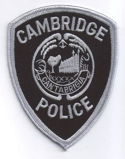 Cambridge Police patches - Cambridge Police History