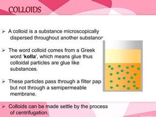 Colloid Examples Chemistry