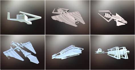 Sci-fi Spaceships collection 3D Model $12 - .3ds .blend .dae .fbx .obj .stl - Free3D