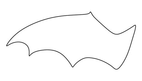 Bat Wings Template Printable