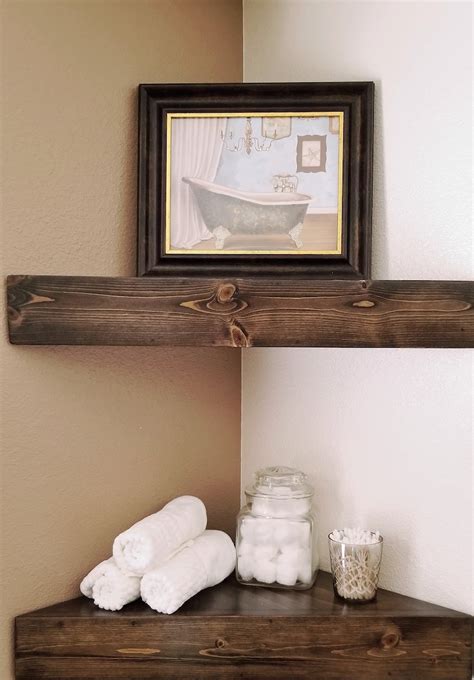 Premium Corner Floating Shelf Wooden Corner Shelf Corner - Etsy