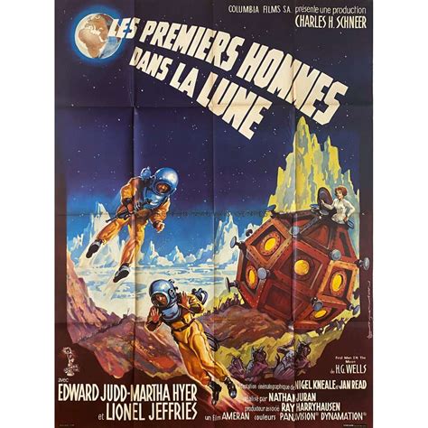 FIRST MEN ON THE MOON French Movie Poster - 47x63 in. - 1964