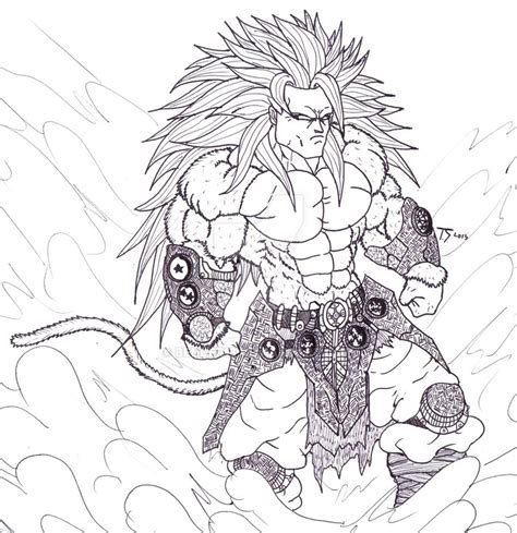 Dragon Ball Z Coloring Pages Goku Super Saiyan 5 at GetColorings.com | Free printable colorings ...