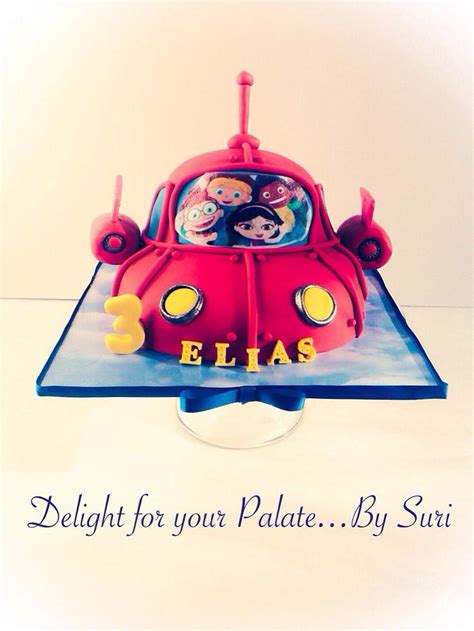 Little Einsteins Rocket Ship Cake - Decorated Cake by - CakesDecor