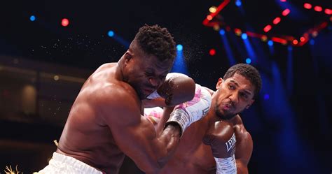 Video: Anthony Joshua Defeats Francis Ngannou via Brutal, Stunning 2nd-Round Knockout | News ...