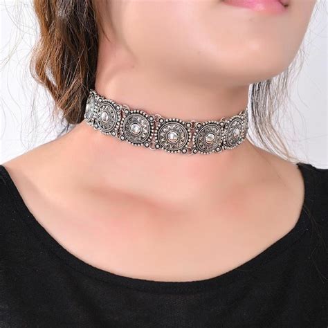 Silver chocker designs