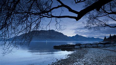 Beau Gif, Quick Meditation, Lake Wakatipu, Belle Nature, Cinemagraph ...