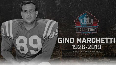 Hall of Fame Defensive End Gino Marchetti passes away at 93